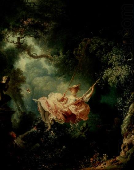 Jean-Honore Fragonard The Happy Accidents of the Swing china oil painting image